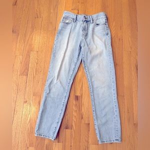 Madewell “perfect summer” jeans.